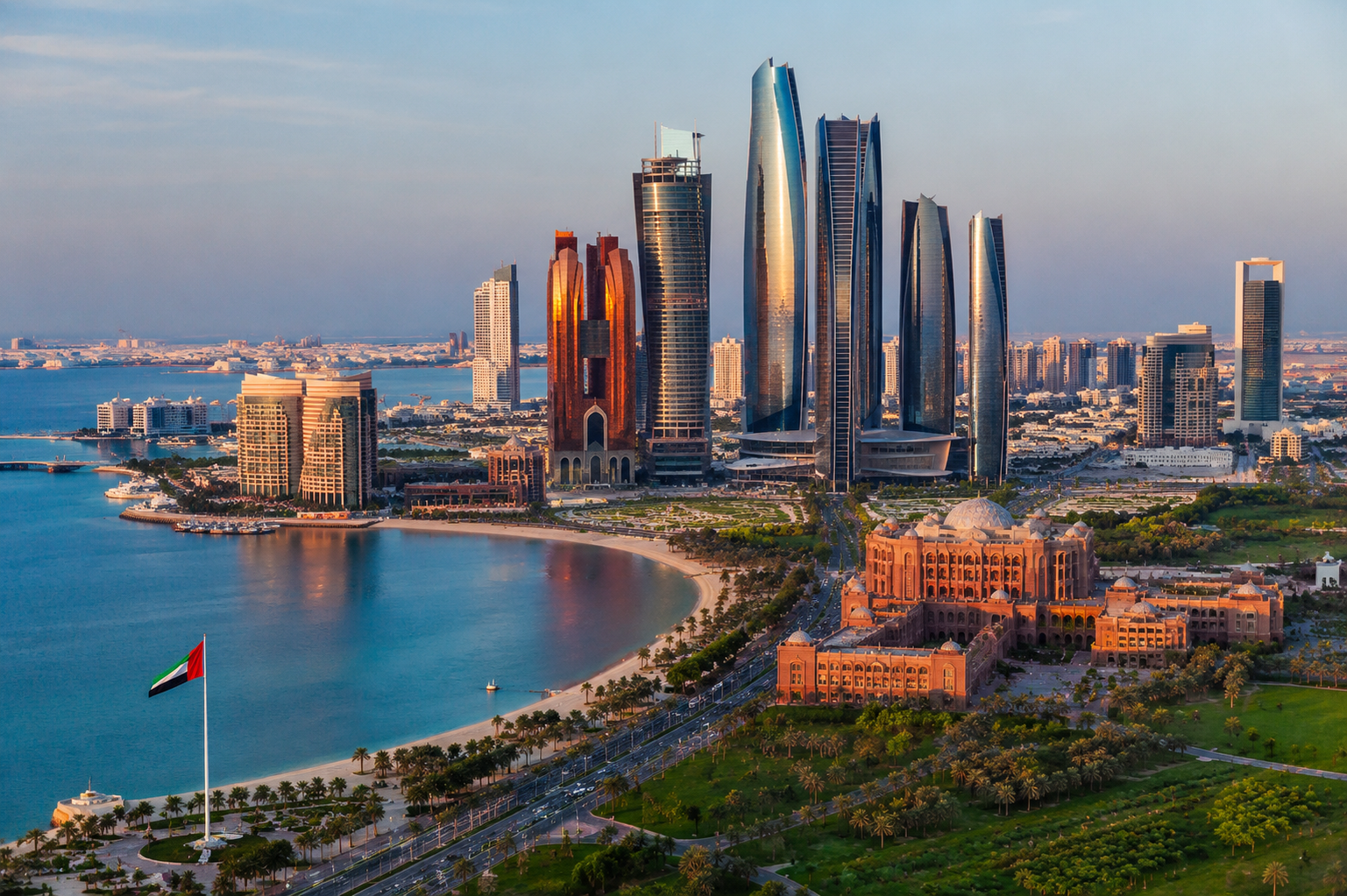 Abu Dhabi skyline