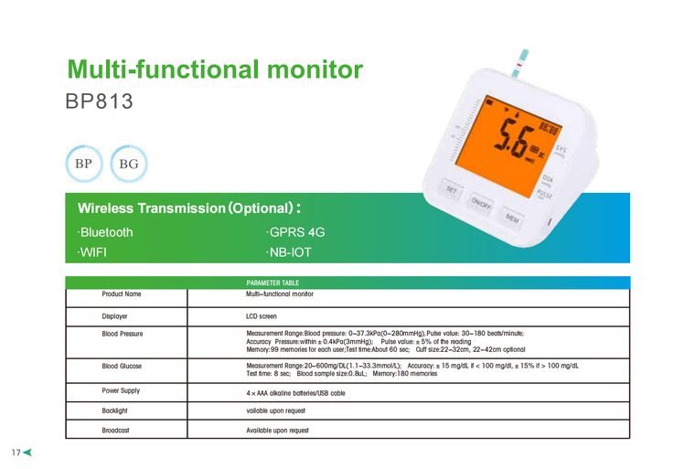 BP613 Multi-Function Monitor — ETG ASSURE
