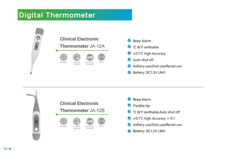Digital Clinical Thermometer — ETG ASSURE