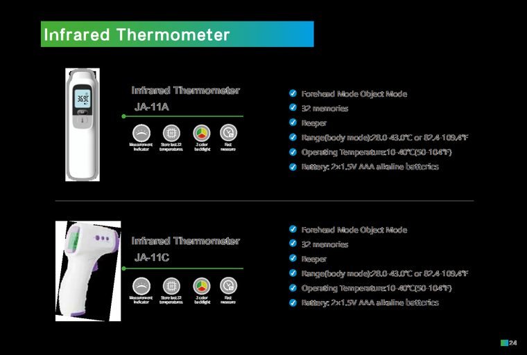 Non-Contact Infrared Thermometer — ETG ASSURE