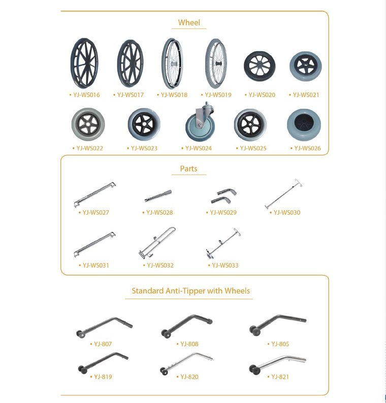 Wheelchair Accessory Collection — ETG ASSURE
