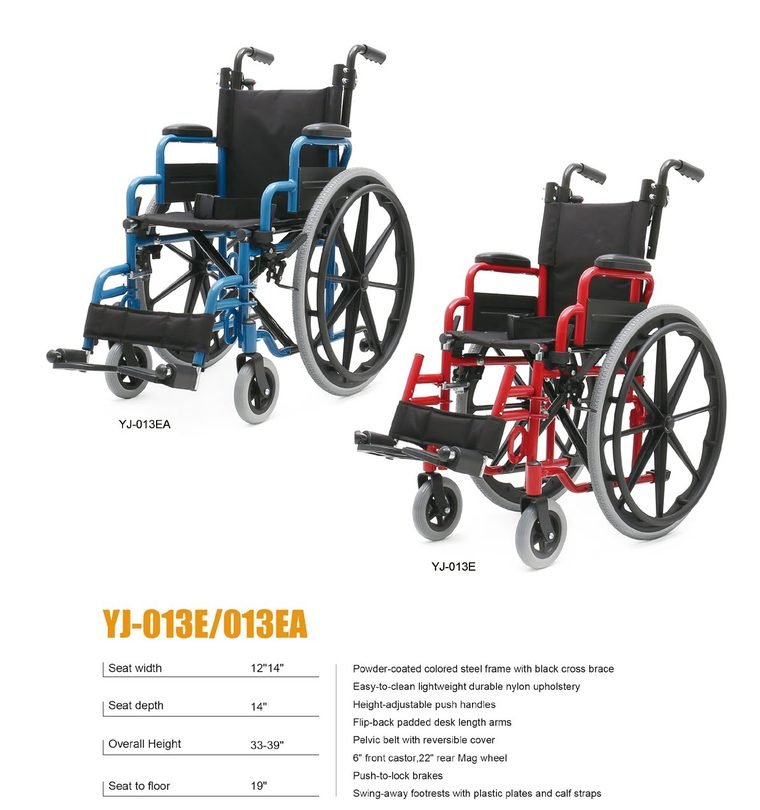 Pediatric Wheelchair — Model A — ETG ASSURE