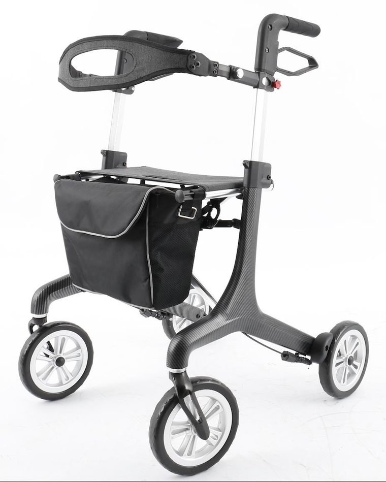Aluminum Rollator — Sky — ETG ASSURE
