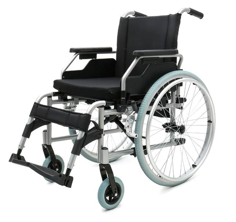 Aluminum-Frame Wheelchair — Series B — ETG ASSURE