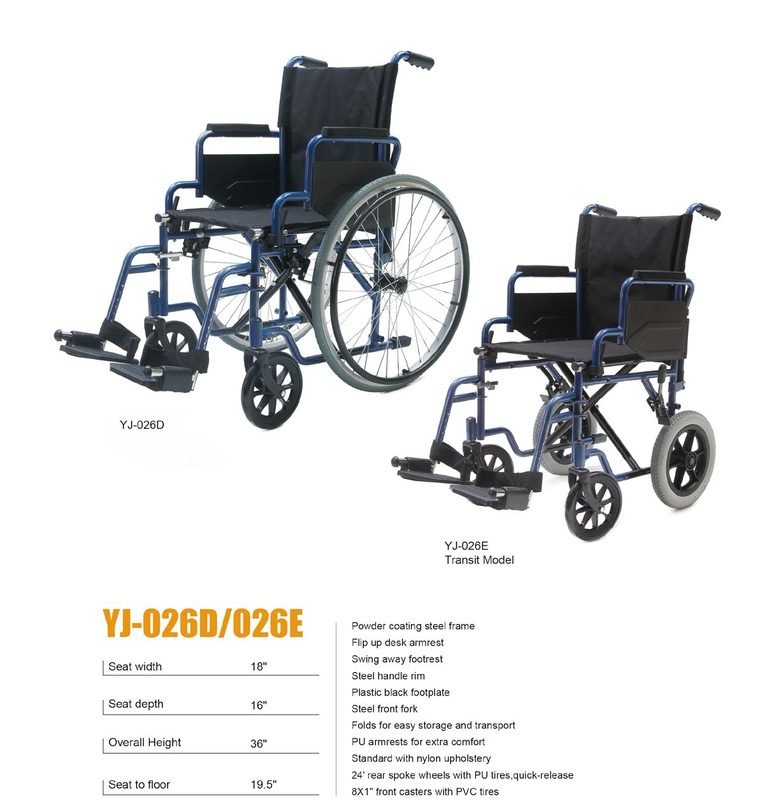 European-Style Wheelchair — Model B — ETG ASSURE
