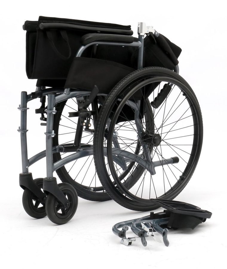 Aluminum Wheelchair — Swing-Away Footrest — ETG ASSURE